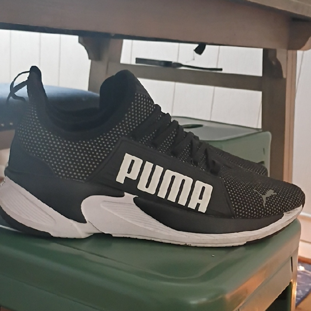 Puma Monochrome Athletic Shoes